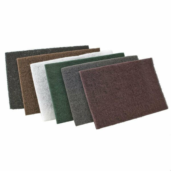 Cgw Abrasives Heavy Duty Premium Surface Conditioning Hand Pad, 9 in L, 6 in W W/Dia 71151